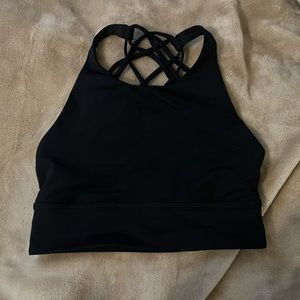 Lululemon black sports bra